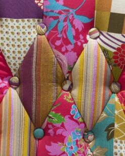 Patchwork Fabric Armchair Multicolour MOLDE -Home Furniture undef src sa picid 246553 type whitesh image