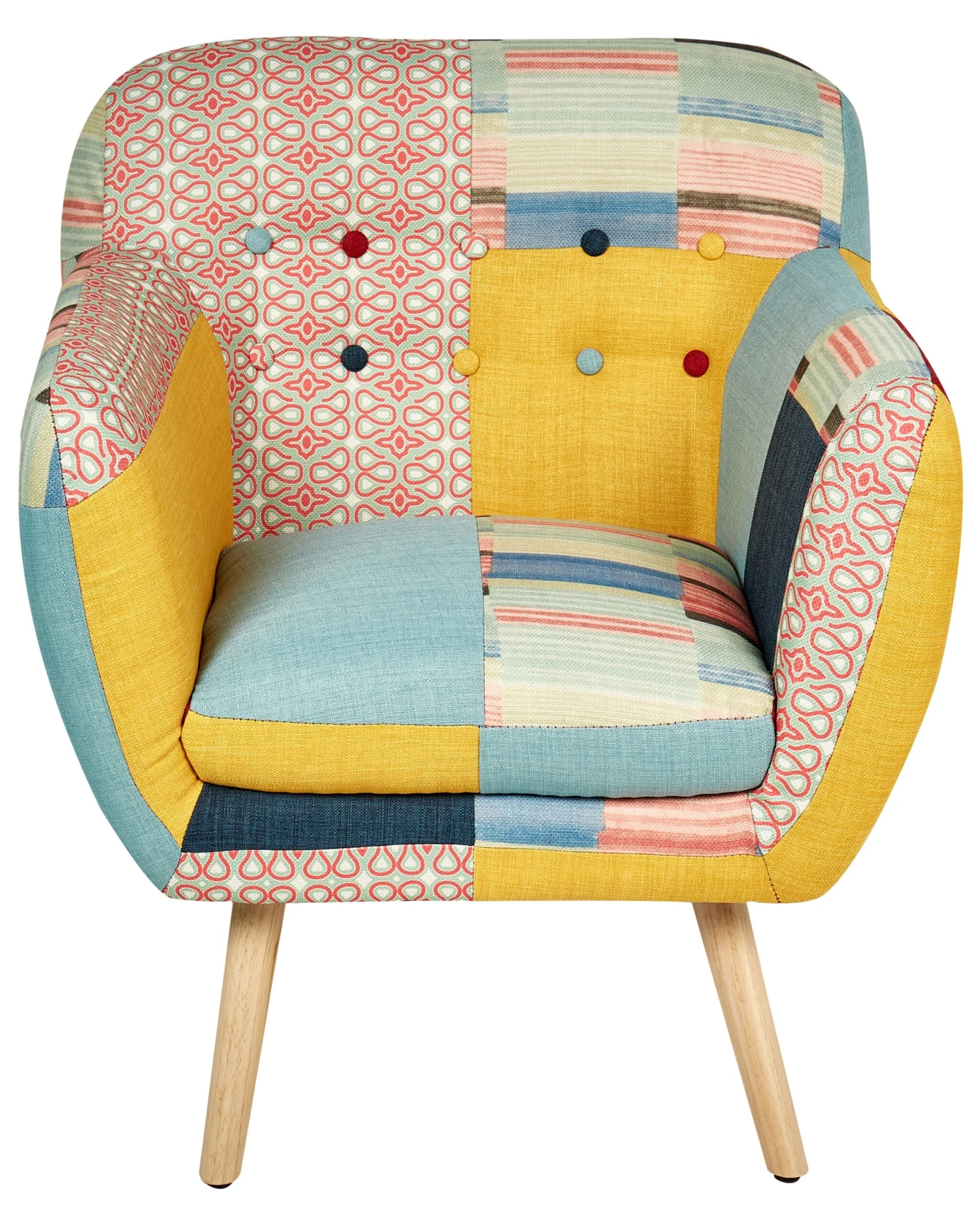 Fabric Armchair Multicolour MELBY - Image 3