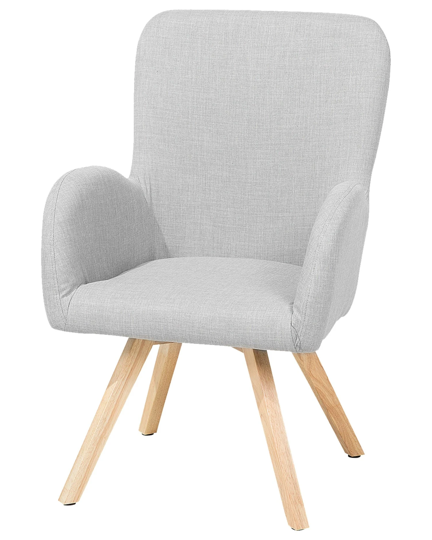 Fabric Armchair Grey BJARN - Image 7