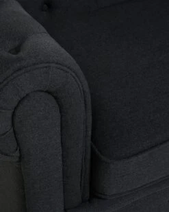 Fabric Armchair Graphite Grey CHESTERFIELD -Home Furniture undef src sa picid 675684 type whitesh image