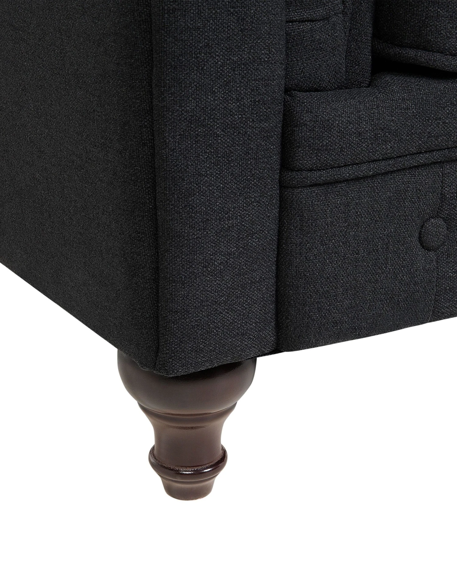 Fabric Armchair Graphite Grey CHESTERFIELD - Image 10