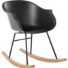 Rocking Chair Black HARMONY 1 Rocking Chair Black HARMONY -Home Furniture undef src sa picid 677010 type whitesh image