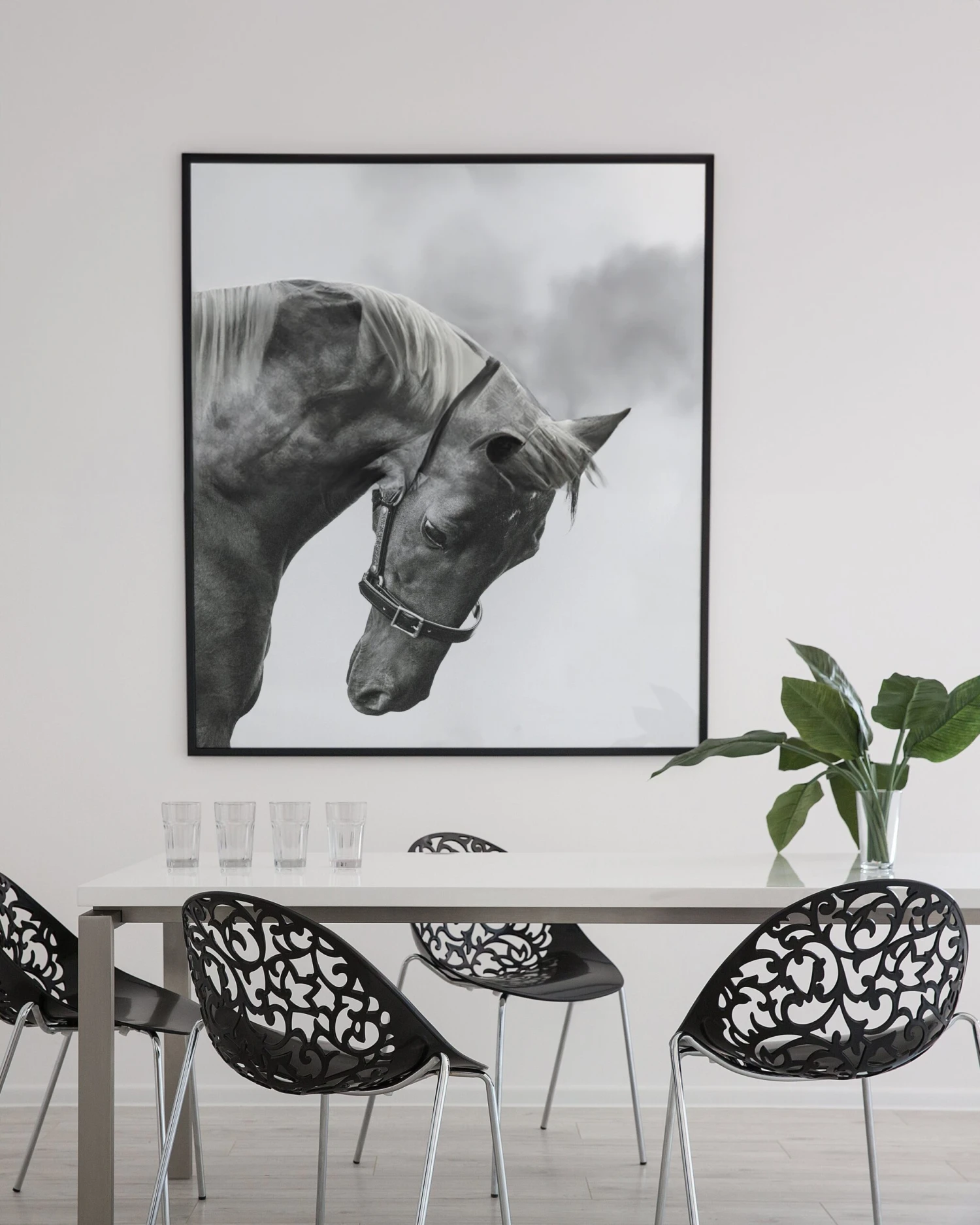 Modern Black Dining Chair (Set Of 4) MUMFORD - Image 2