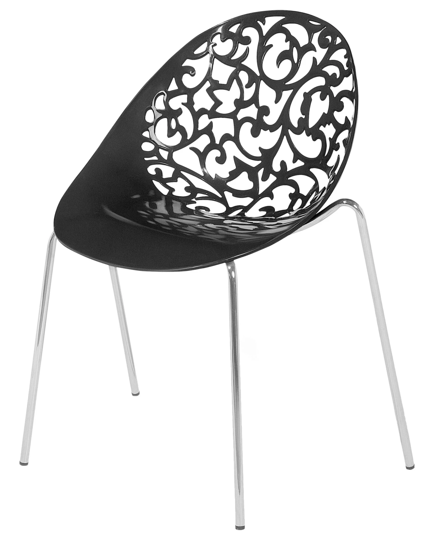 Modern Black Dining Chair (Set Of 4) MUMFORD - Image 3