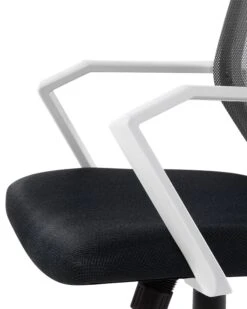 Swivel Desk Chair Black RELIEF -Home Furniture undef src sa picid 680320 type whitesh image