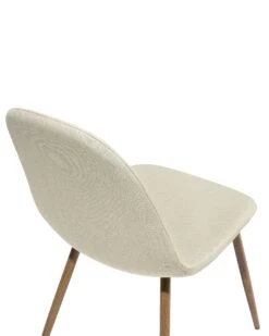 Set Of 2 Fabric Dining Chairs Beige BRUCE -Home Furniture undef src sa picid 682288 type whitesh image