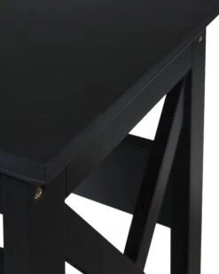 4 Tier Bookcase Black FOSTER 17 4 Tier Bookcase Black FOSTER -Home Furniture undef src sa picid 687587 type whitesh image