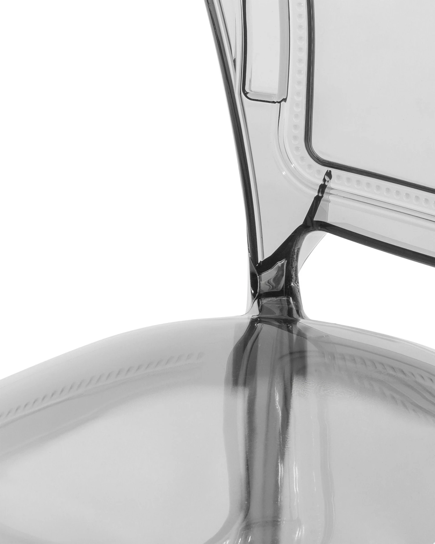 Set Of 2 Accent Chairs Acrylic Transparent Black VERMONT - Image 8