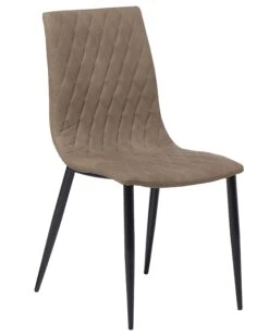 Set Of 2 Dining Chairs Faux Leather Light Brown MONTANA -Home Furniture undef src sa picid 693007 type whitesh image