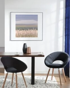 Dining Table 160 X 90 Cm Dark Wood AUSTIN -Home Furniture undef src sa picid 696272 type color image