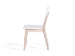 Set Of 2 Wooden Dining Chairs White SANTOS -Home Furniture undef src sa picid 696484 type whitesh image