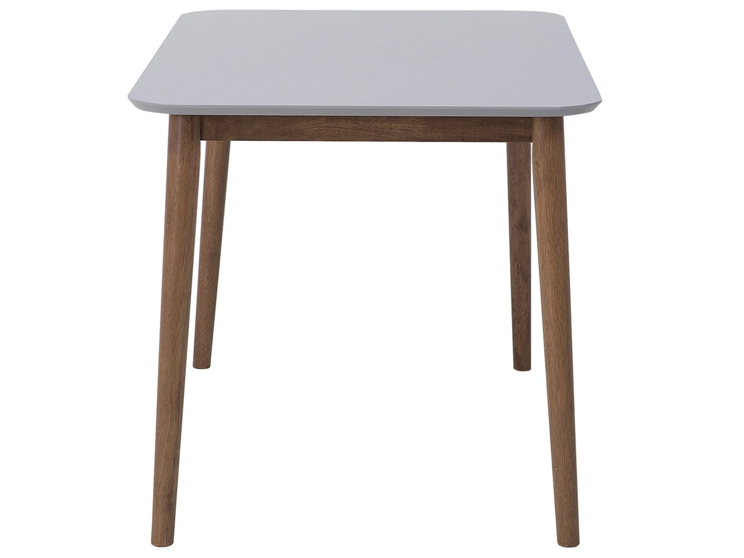 Wooden Dining Table 118 X 77 Cm Grey MODESTO 6 Wooden Dining Table 118 X 77 Cm Grey MODESTO - Image 4