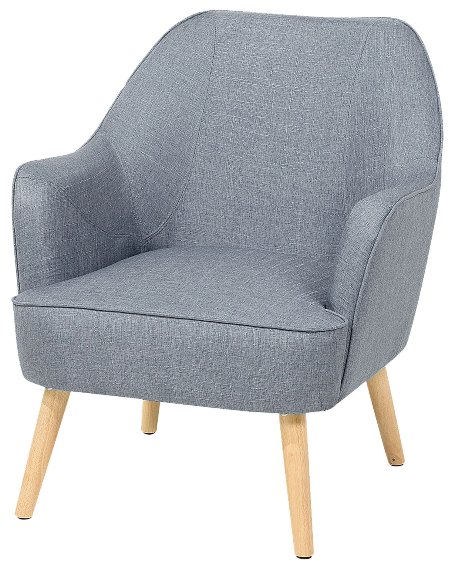 Fabric Armchair Grey LOKEN - Image 4