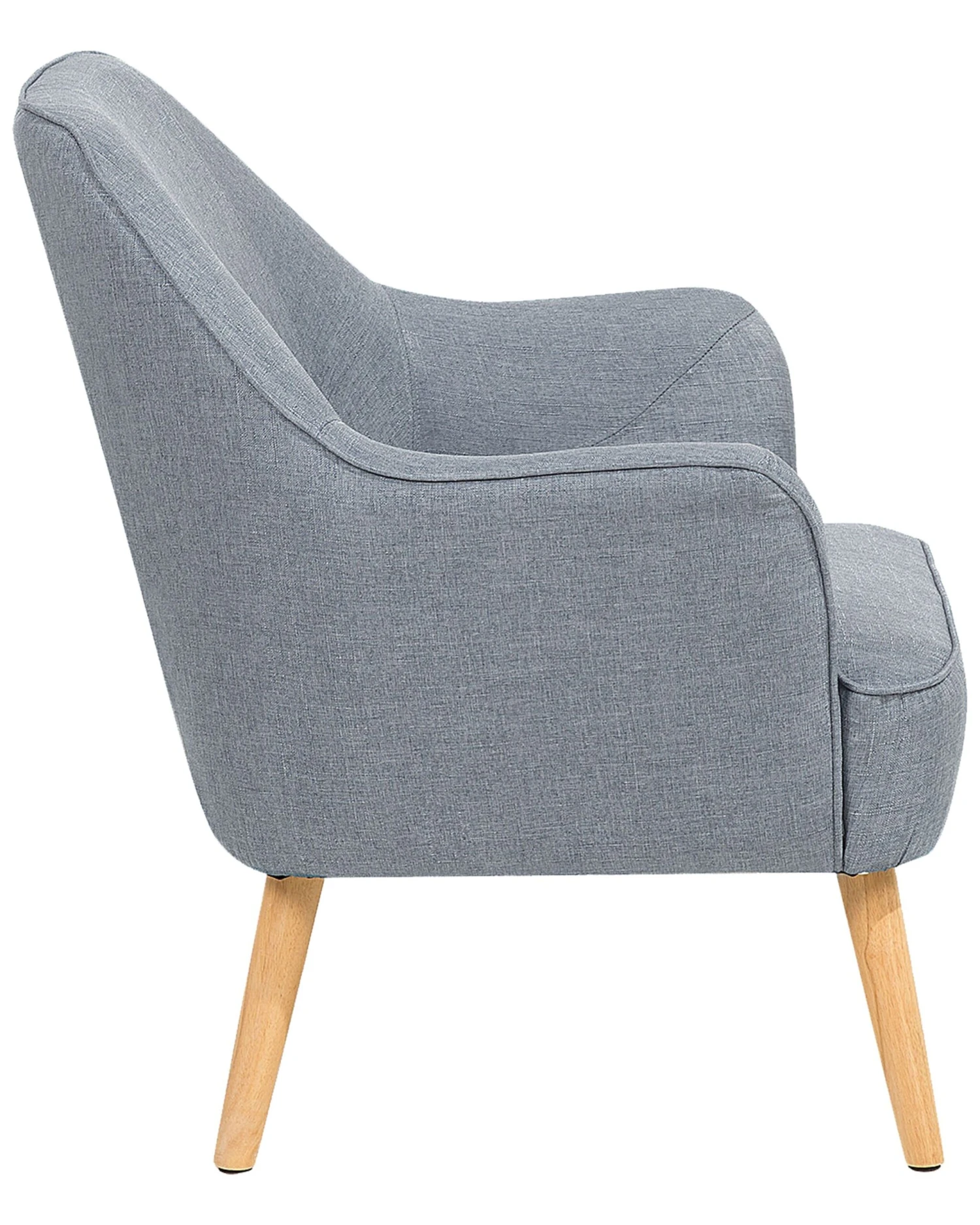 Fabric Armchair Grey LOKEN - Image 7