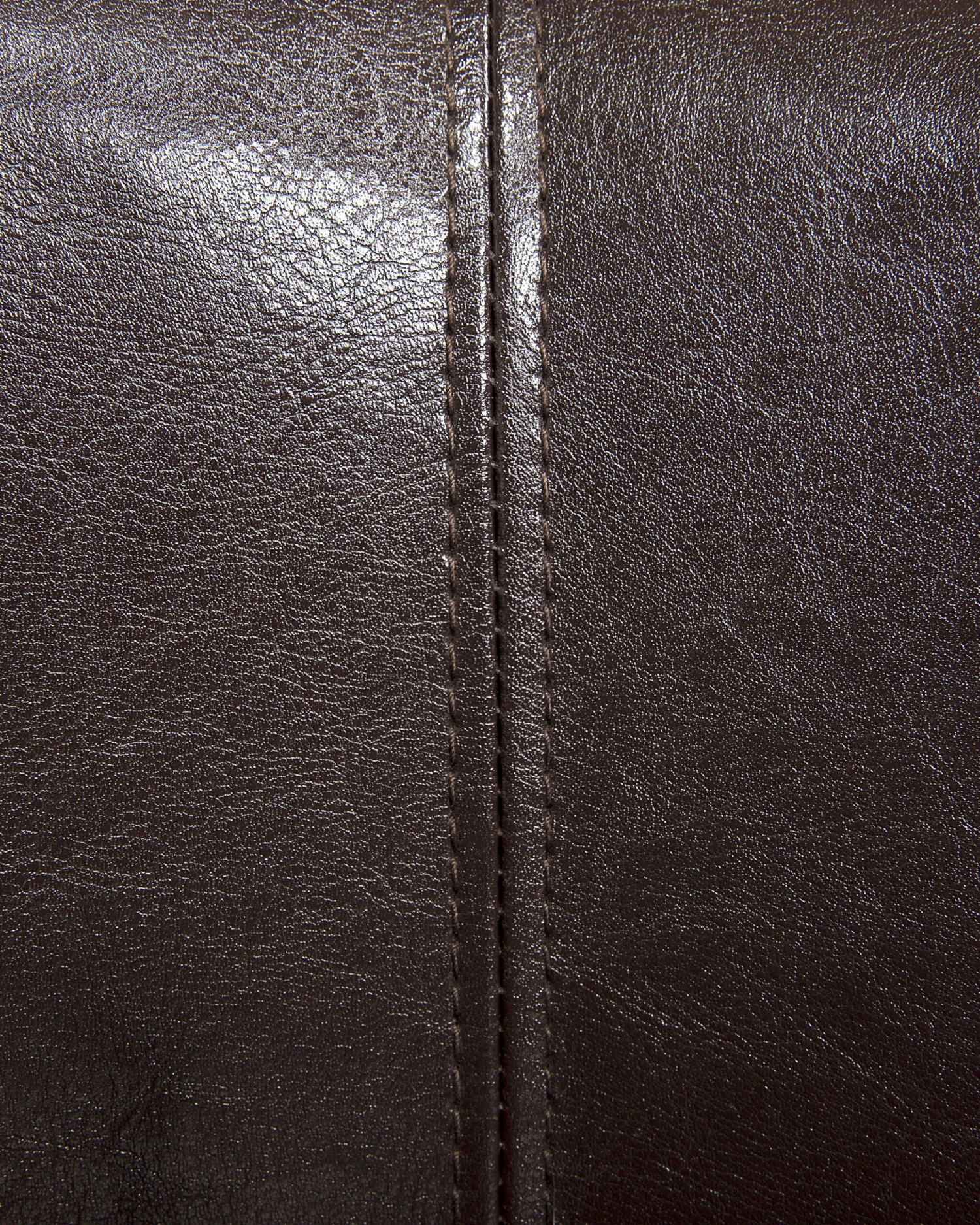 Faux Leather Armchair Brown BORWICK - Image 7