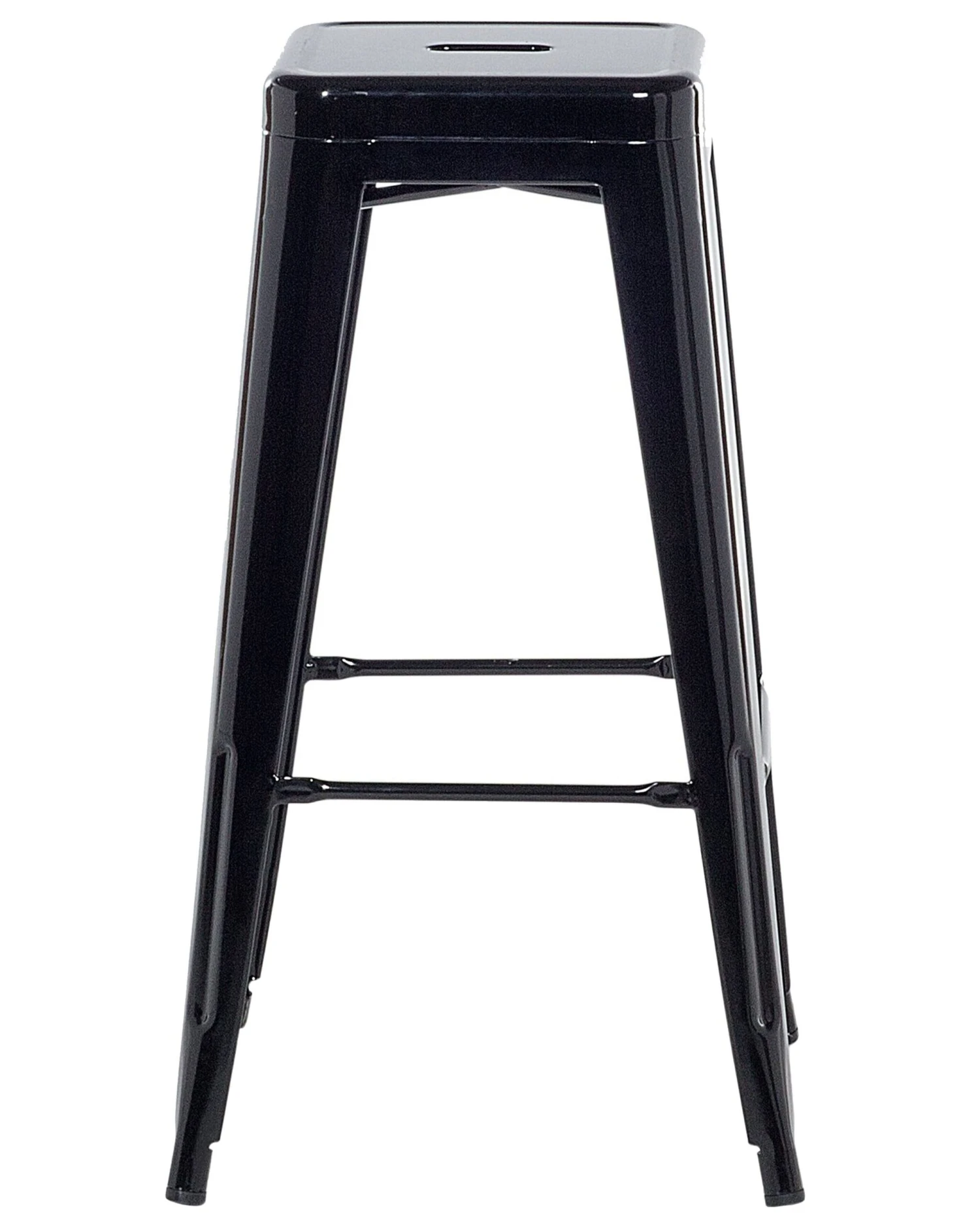 Set Of 2 Metal Stools 76 Cm Black CABRILLO 7 Set Of 2 Metal Stools 76 Cm Black CABRILLO - Image 5