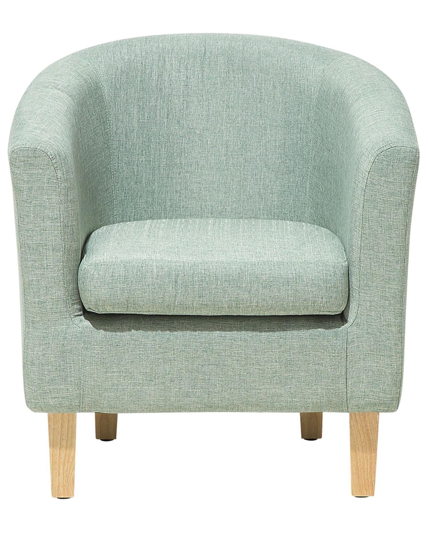 Fabric Armchair With Footstool Green HOLDEN 6 Fabric Armchair With Footstool Green HOLDEN - Image 4