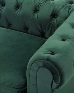 Velvet Armchair Green CHESTERFIELD -Home Furniture undef src sa picid 705661 type whitesh image