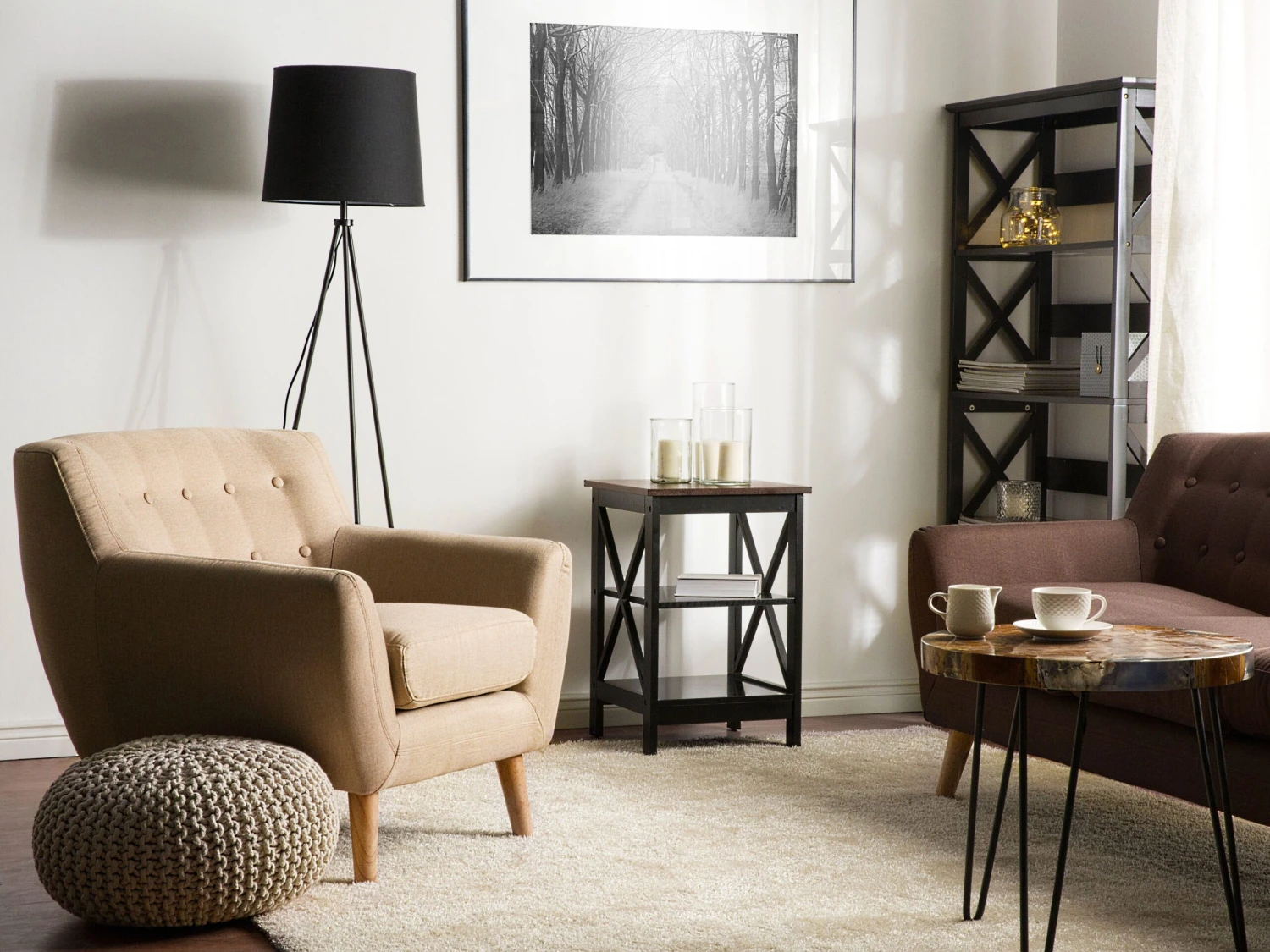 Side Table Black FOSTER - Image 2