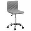 Fabric Armless Desk Chair Grey ORLANDO 2 Fabric Armless Desk Chair Grey ORLANDO -Home Furniture undef src sa picid 711336 type whitesh image