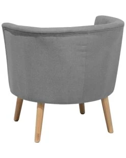 Fabric Tub Chair Grey ODENZEN -Home Furniture undef src sa picid 712046 type whitesh image