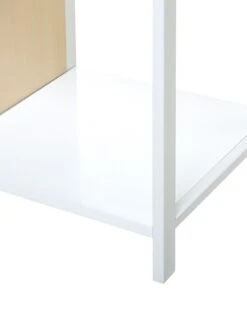 Bookcase White With Light Wood BOGOTA -Home Furniture undef src sa picid 720530 type whitesh image