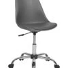 Armless Desk Chair Grey DAKOTA II -Home Furniture undef src sa picid 731705 type whitesh image