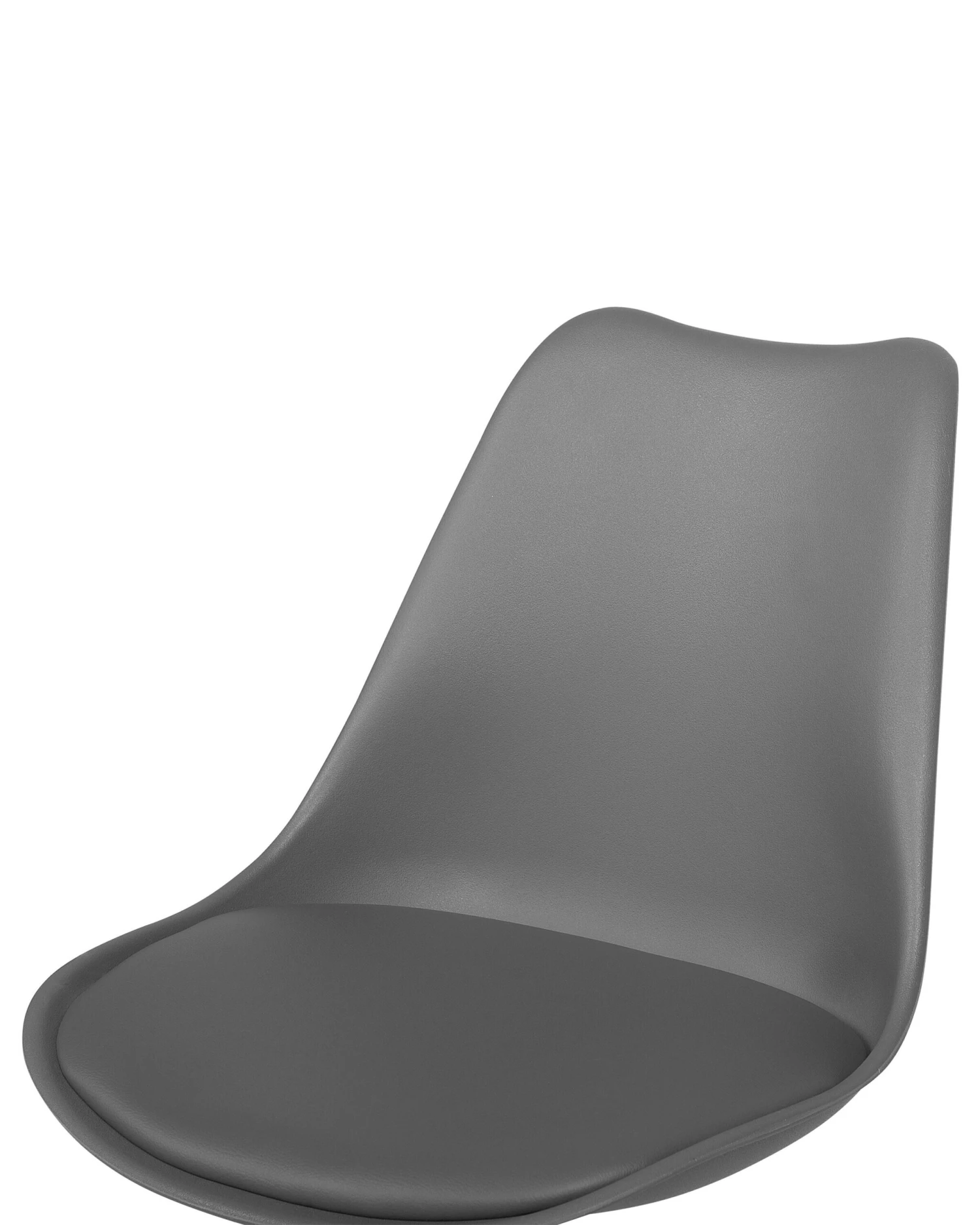 Armless Desk Chair Grey DAKOTA II - Image 6