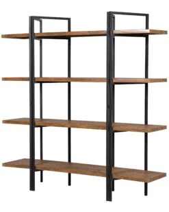 4 Tier Bookshelf Dark Wood COMPTON -Home Furniture undef src sa picid 732968 type whitesh image