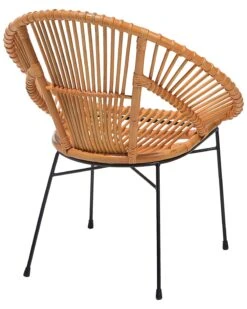 Rattan Accent Chair Natural SARITA -Home Furniture undef src sa picid 734927 type whitesh image