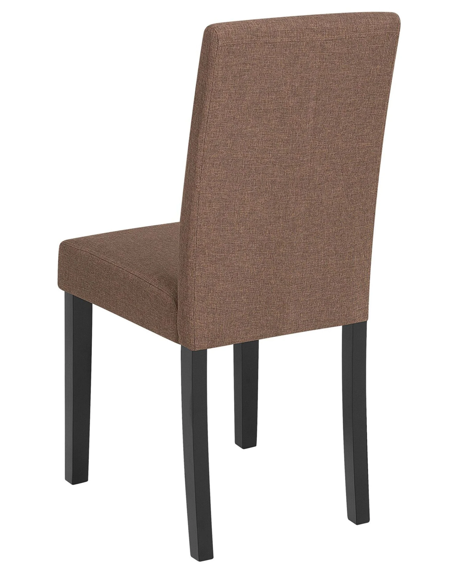 Set Of 2 Fabric Dining Chairs Brown BROADWAY - Image 6