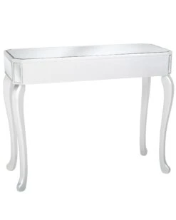 Drawer Console Table Mirror Effect Silver CARCASSONNE -Home Furniture undef src sa picid 745124 type whitesh image