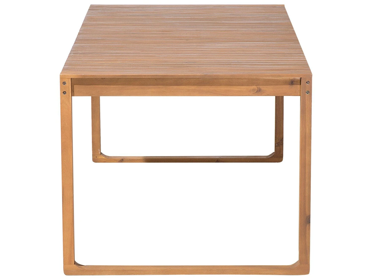 8 Seater Acacia Wood Garden Dining Set With Blue Cushions SASSARI - Image 6