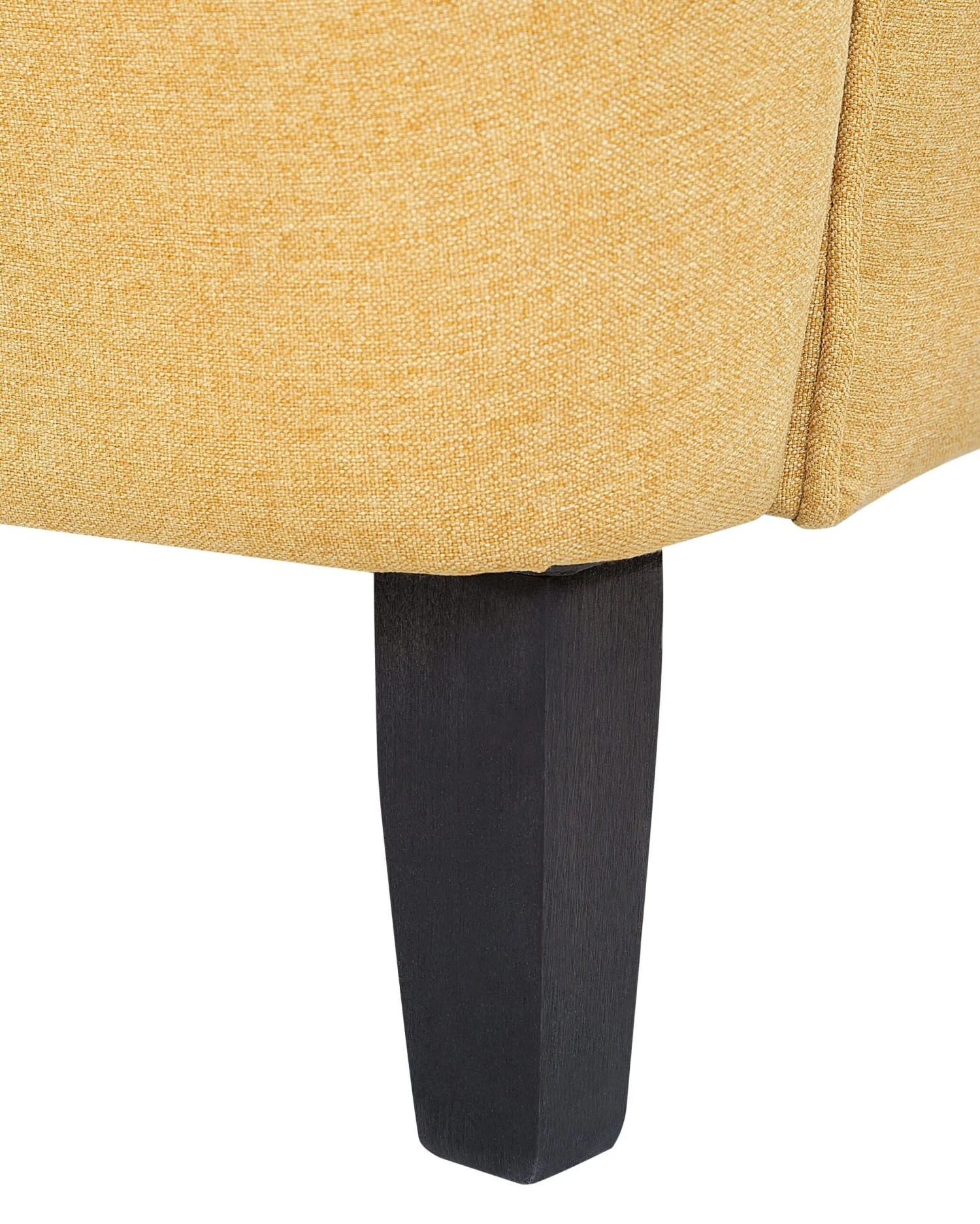 Fabric Wingback Chair Yellow ABSON 10 Fabric Wingback Chair Yellow ABSON - Image 8