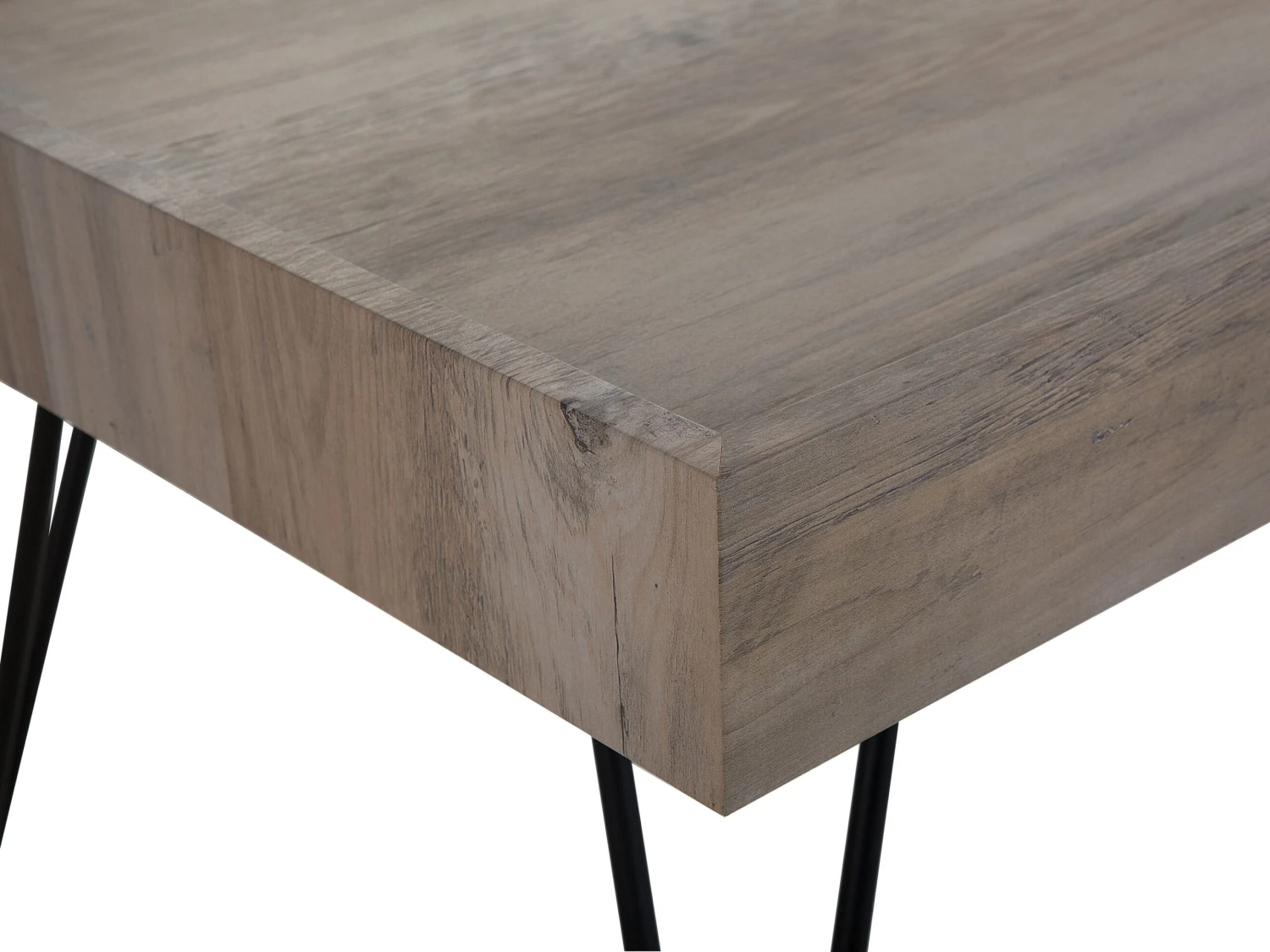 Coffee Table Grey Wood WELTON - Image 6