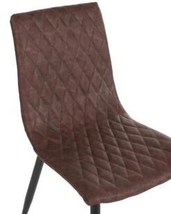 Set Of 2 Dining Chairs Faux Leather Brown MONTANA -Home Furniture undef src sa picid 754500 type whitesh image