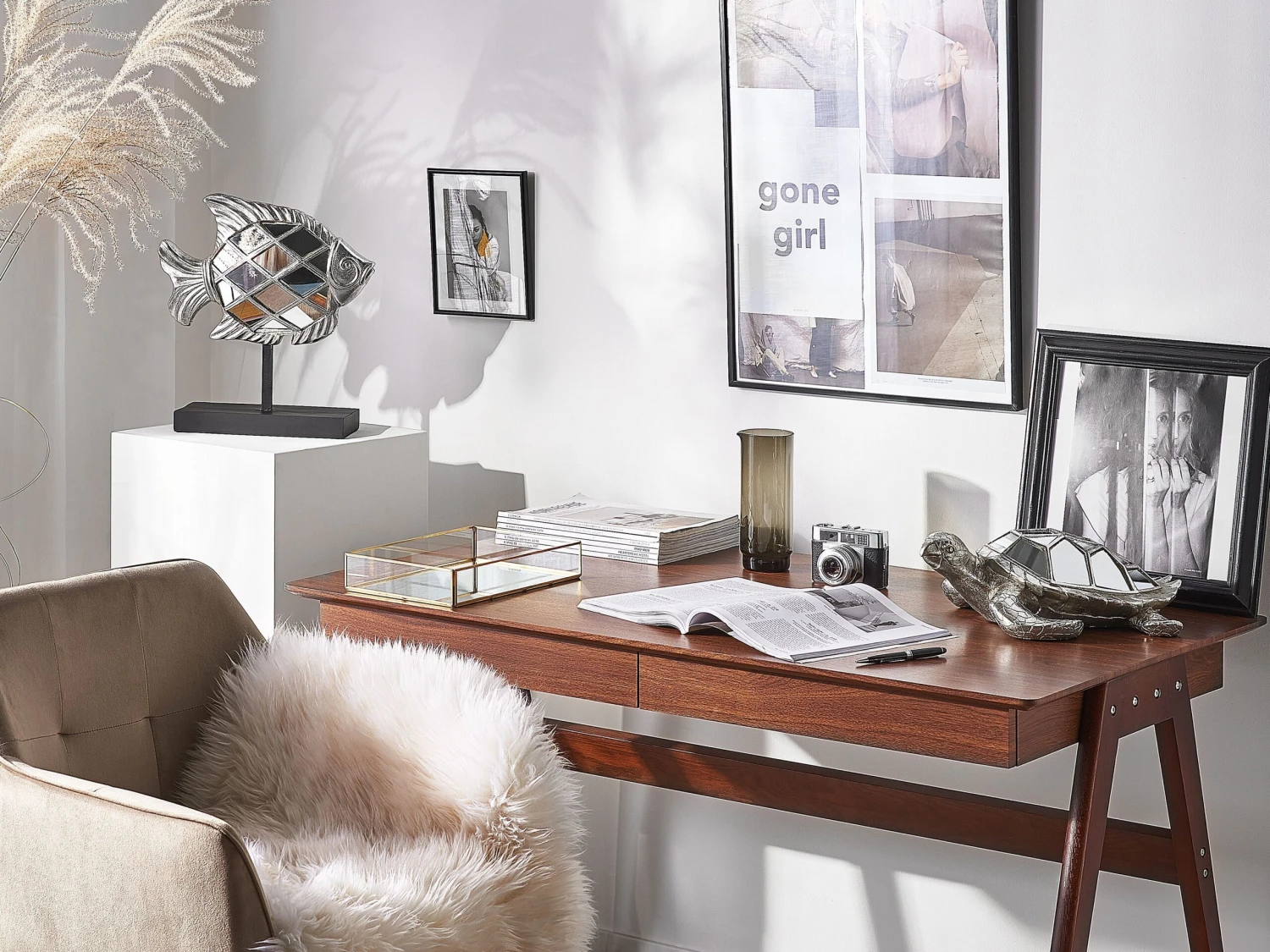 Decorative Mirrored Figurine Silver TORTOISE - Image 3