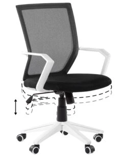 Swivel Desk Chair Black RELIEF -Home Furniture undef src sa picid 756533 type whitesh image