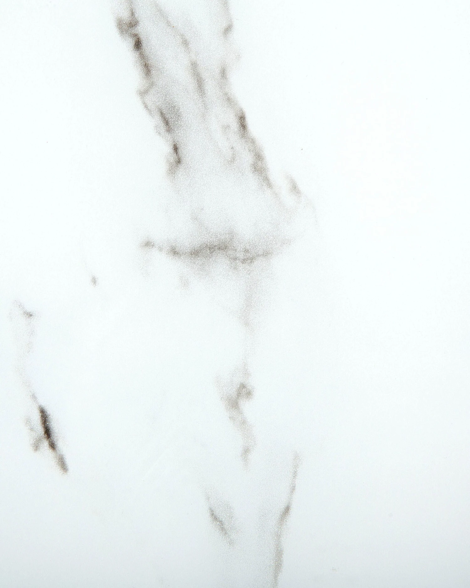 Console Table Marble Effect White With Black DELANO - Image 8