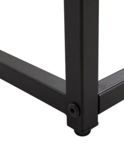 Console Table Dark Wood With Black DELANO -Home Furniture undef src sa picid 757540 type whitesh image