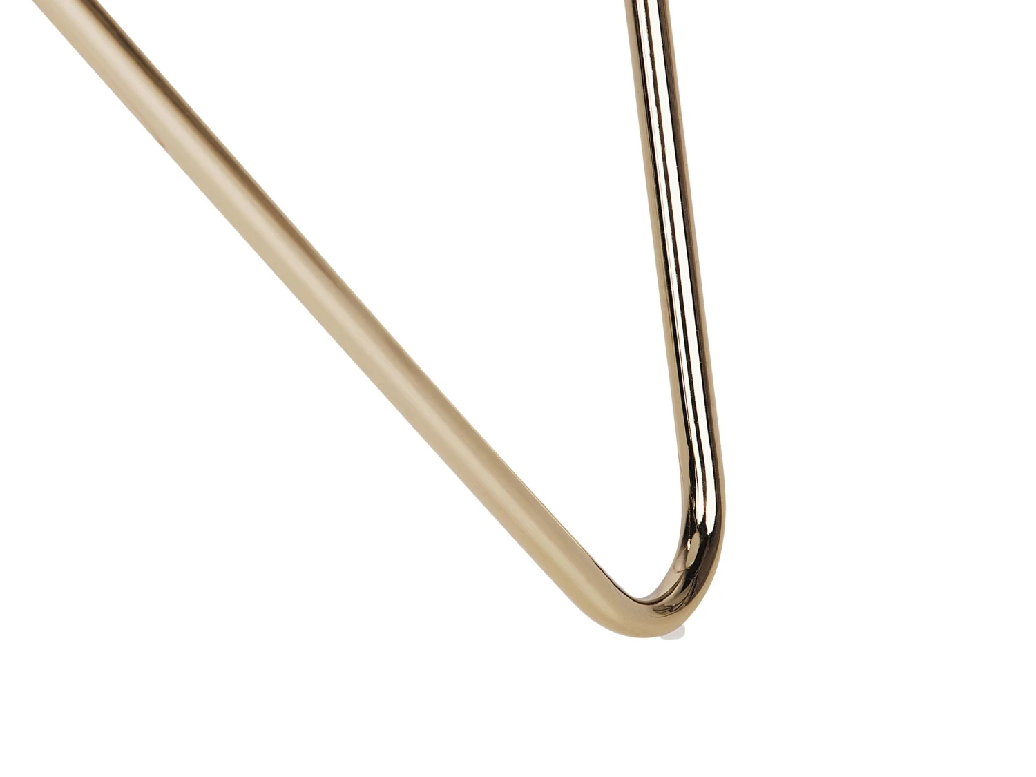 Side Table White With Gold MERIDIAN II - Image 6