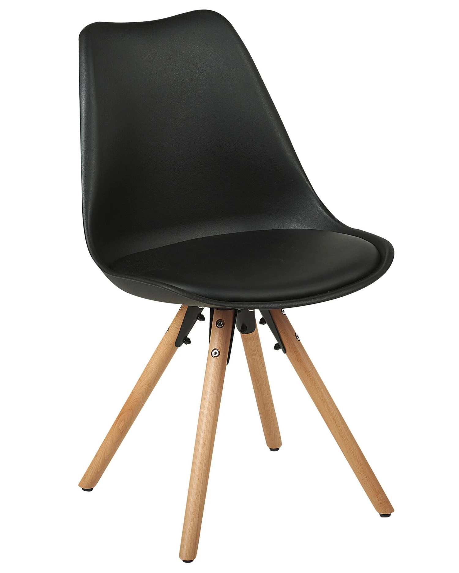 Set Of 2 Dining Chairs Black DAKOTA 6 Set Of 2 Dining Chairs Black DAKOTA - Image 4