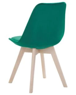 Set Of 2 Velvet Dining Chairs Green DAKOTA II -Home Furniture undef src sa picid 767885 type whitesh image