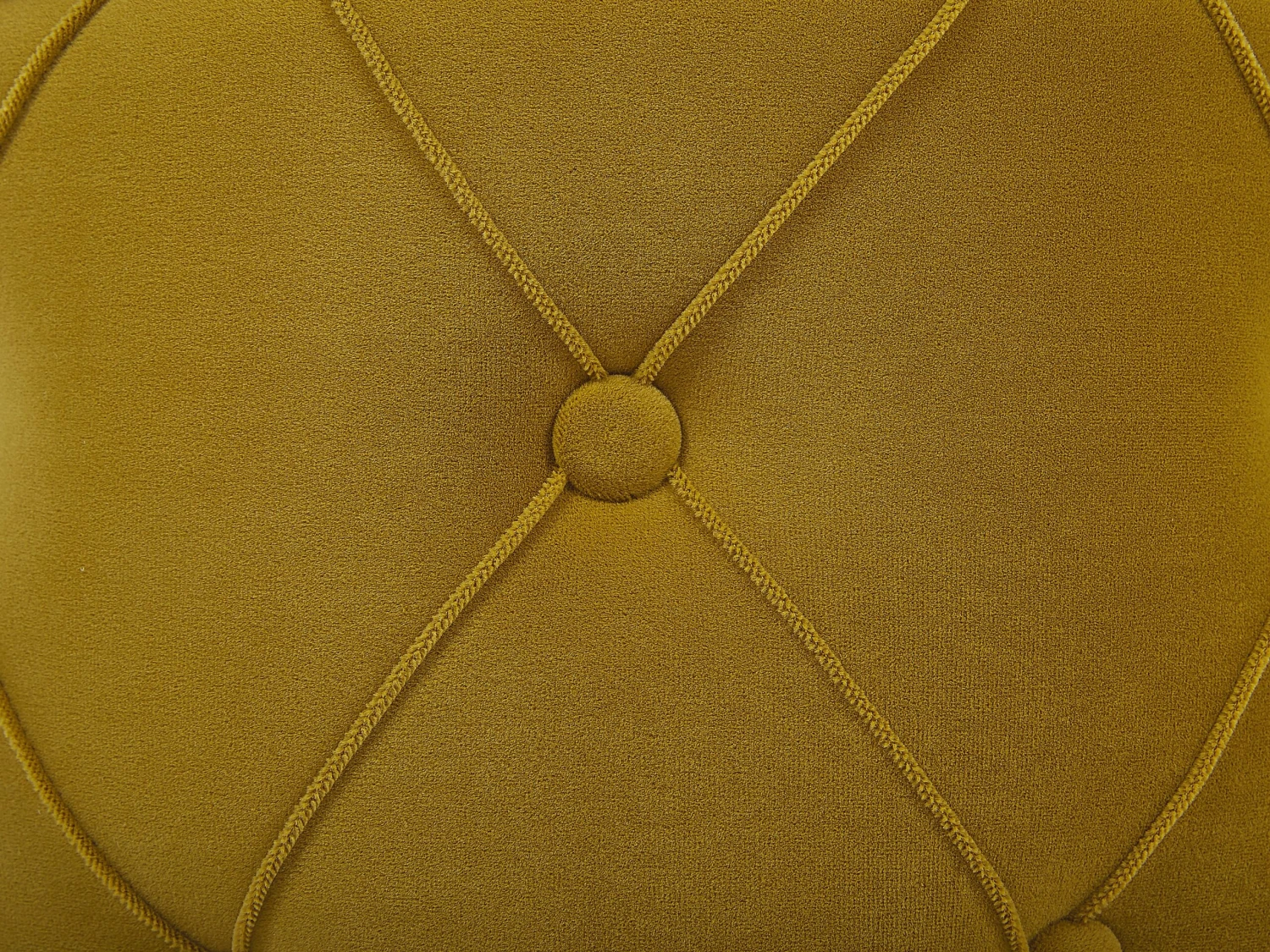 Set Of 2 Storage Pouffes Mustard PUEBLO - Image 6