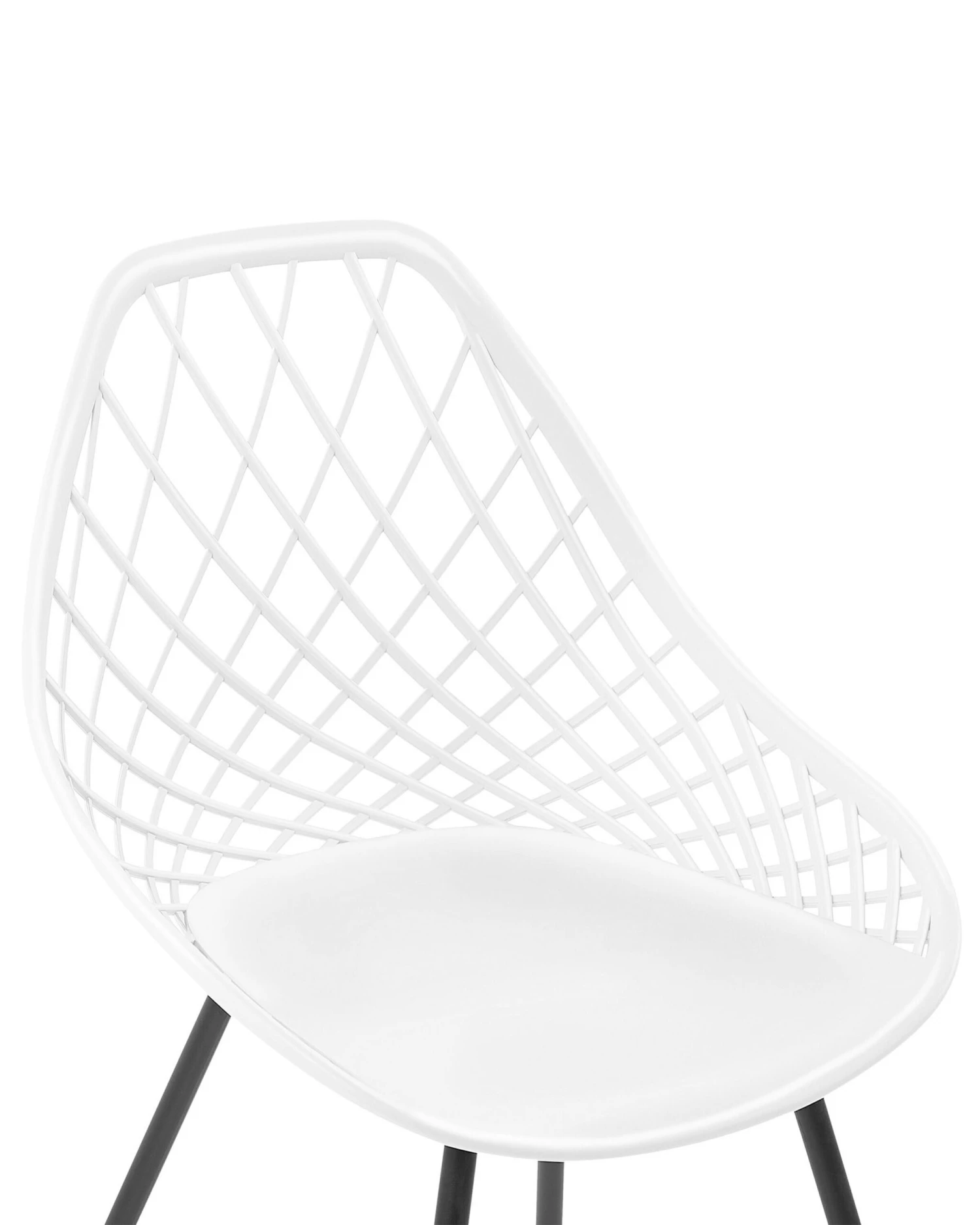 Set Of 2 Dining Chairs White CANTON - Image 6