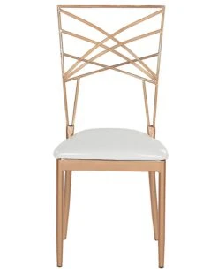 Set Of 2 Dining Chairs Gold GIRARD -Home Furniture undef src sa picid 775188 type whitesh image