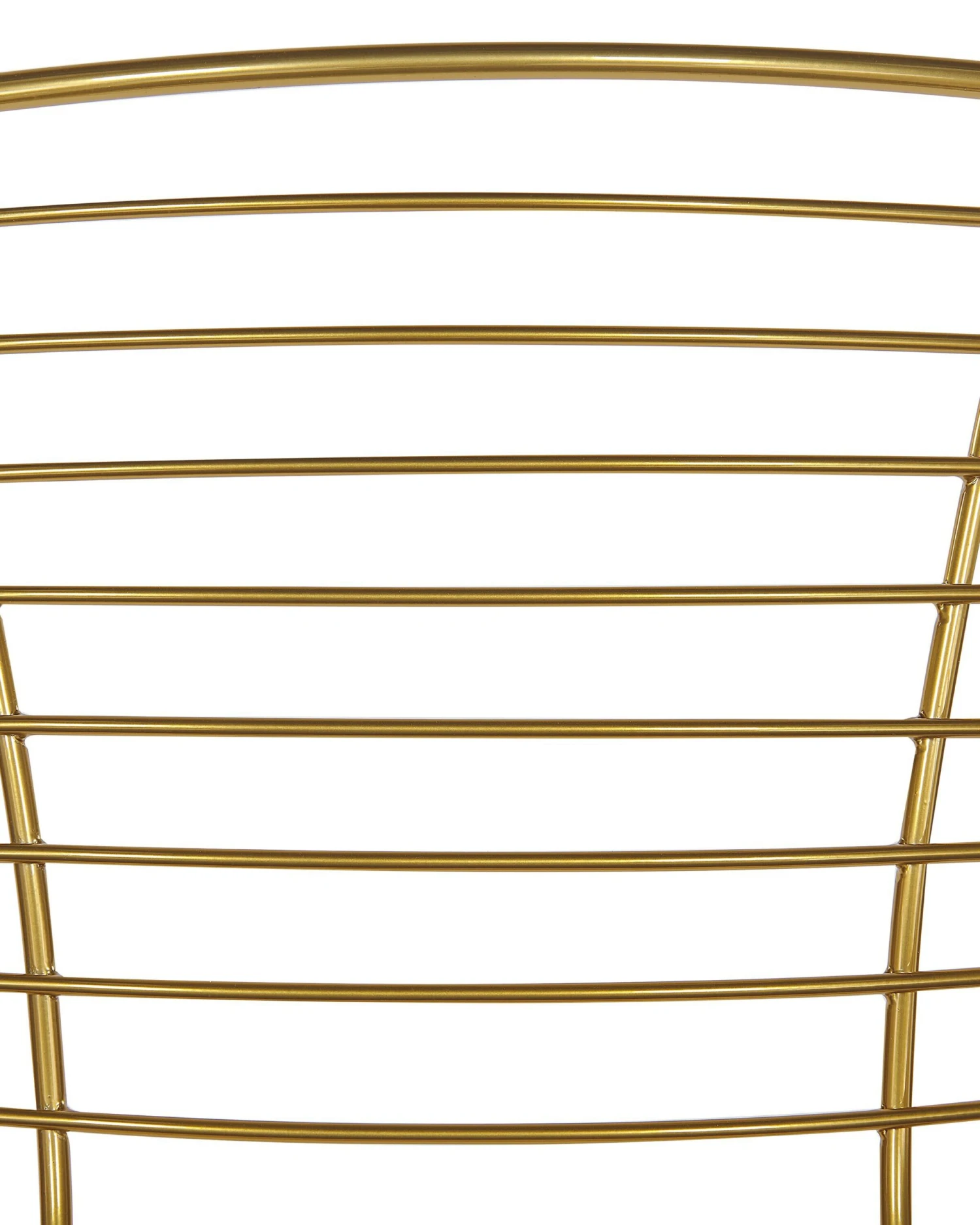 Set Of 2 Metal Accent Chairs Gold HOBACK - Image 7