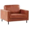 Faux Leather Armchair Golden Brown SAVALEN -Home Furniture undef src sa picid 779204 type whitesh image