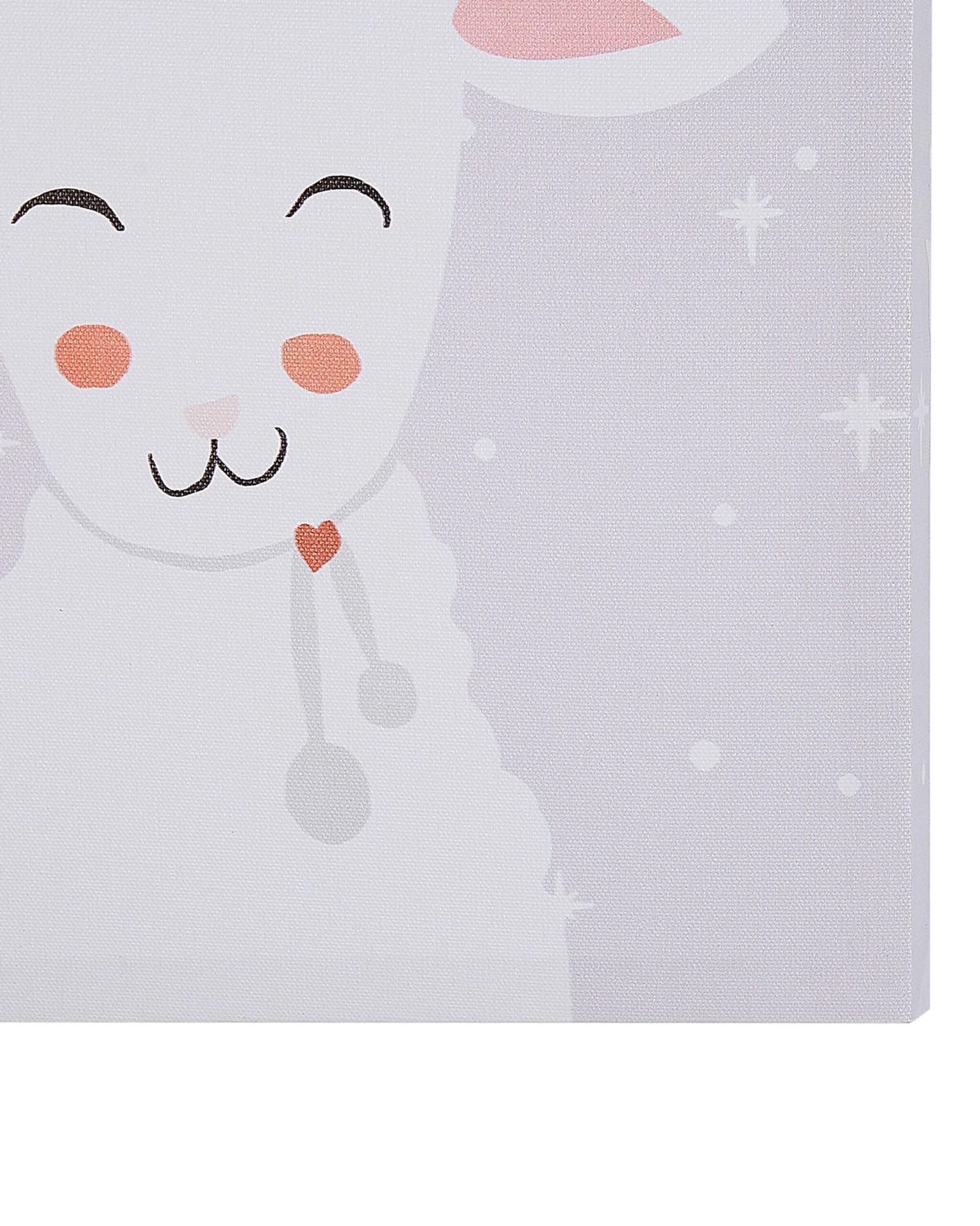 Set Of 4 Animal Canvas Art Prints 30 X 30 Cm Multicolour BOMBI - Image 5