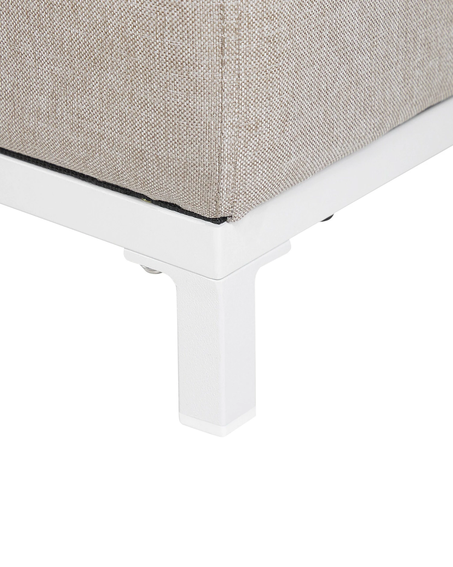 Set Of 2 Garden Armchairs Beige With White ROVIGO - Image 8